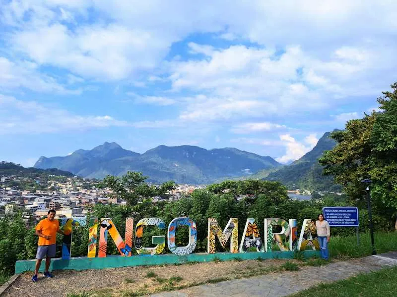 Tingo María desde el Mirador de la Cruz