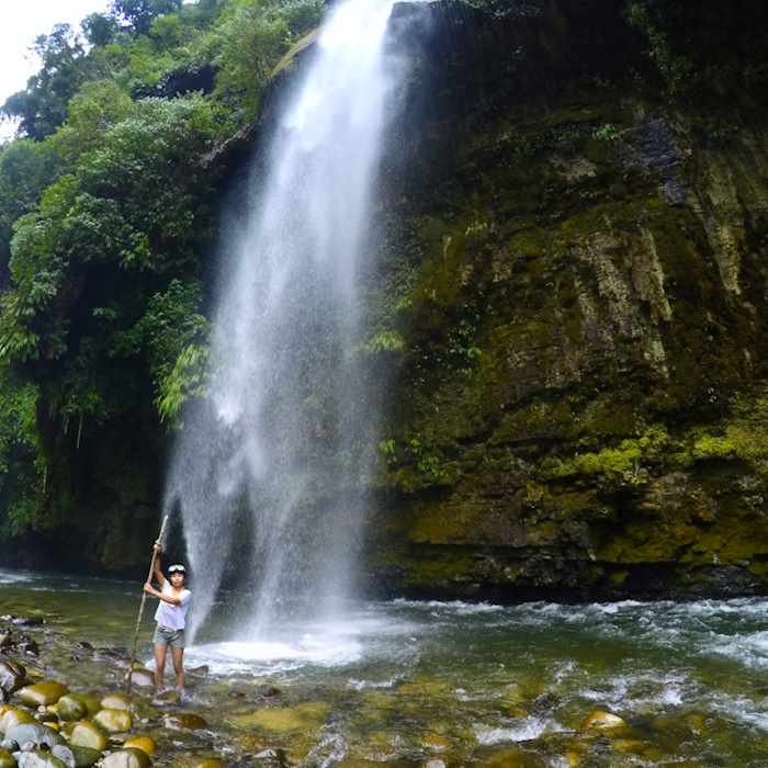 Turismo de Aventura en el Rio Derrepente de Tingo María