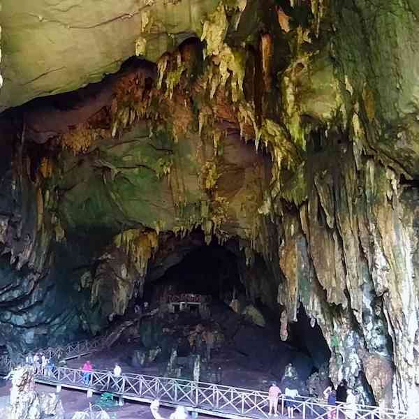 Interior de la Cueva de las Lechuzas