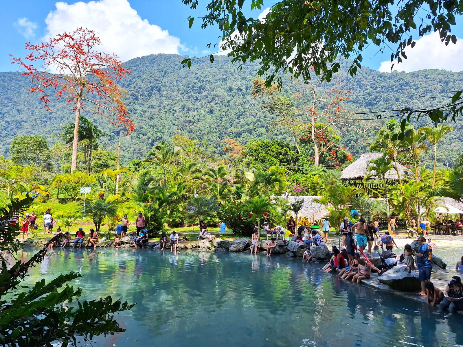 Paquete turístico Tingo María al Manantial de aguas sulfurosas